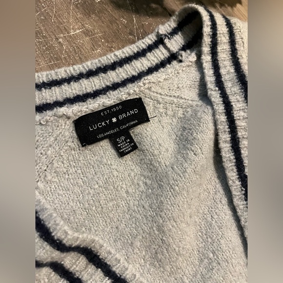 Lucky Brand Long Sleeve Button Down Cardigan Small - Picture 8 of 11